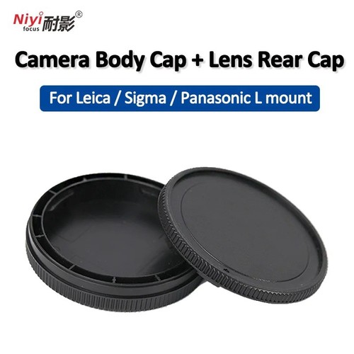 Camera body cap and - body, lens